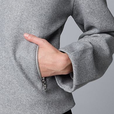 Women's Simply Vera Vera Wang Soft Bomber Jacket