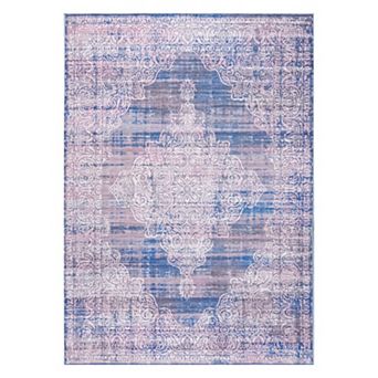 Regis Bohemian Medallion Washable Indoor/outdoor Area Rug