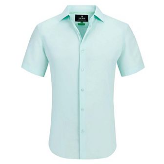 Tom Baine Solid Performance Button Down