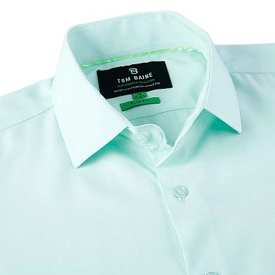 Tom Baine Solid Performance Button Down