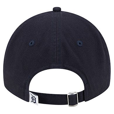 Youth New Era Navy Detroit Tigers Team Color 9TWENTY Adjustable Hat