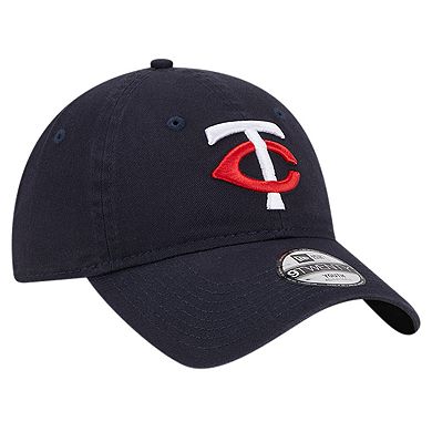 Youth New Era Navy Minnesota Twins Team Color 9TWENTY Adjustable Hat