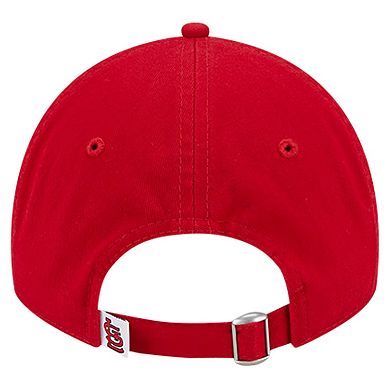 Youth New Era Red St. Louis Cardinals Team Color 9TWENTY Adjustable Hat