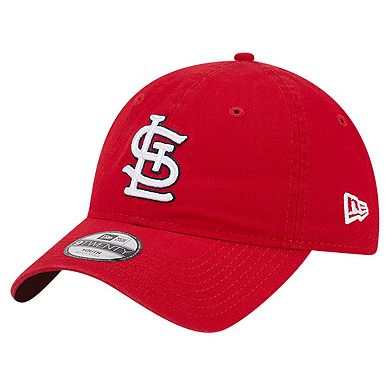 Youth New Era Red St. Louis Cardinals Team Color 9TWENTY Adjustable Hat