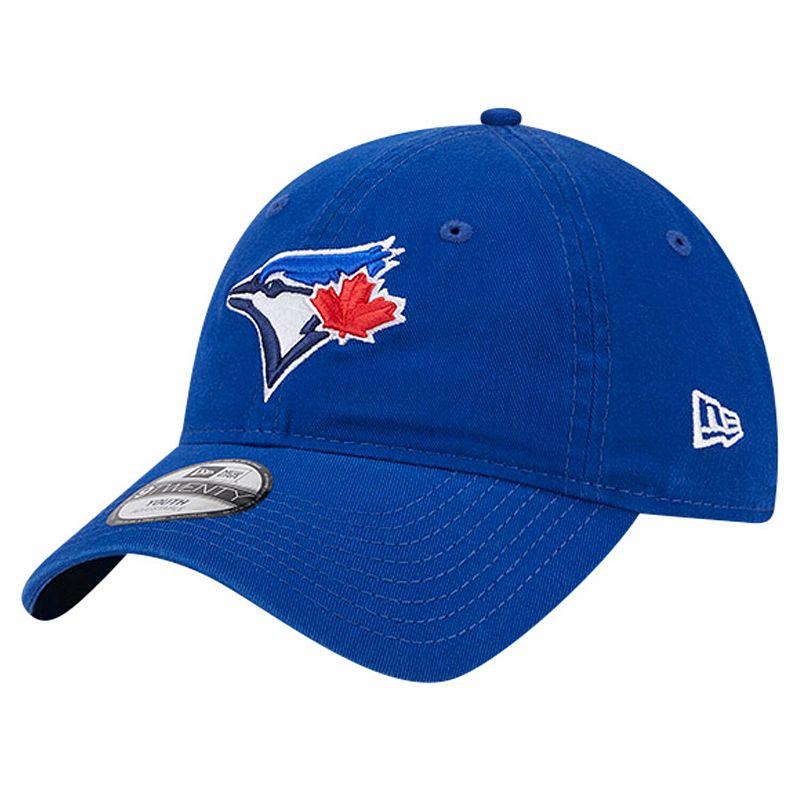 Youth New Era Royal Toronto Blue Jays Team Color 9TWENTY Adjustable Hat, Jay Blue