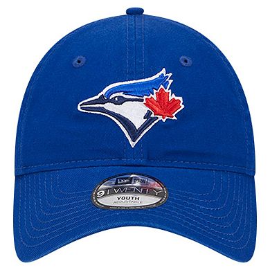 Youth New Era Royal Toronto Blue Jays Team Color 9TWENTY Adjustable Hat