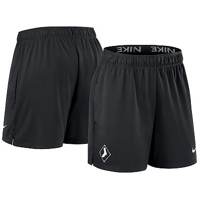 Women's Nike Black Chicago White Sox Authentic Collection City Connect Practice Performance Shorts