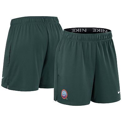Women's Nike Green Colorado Rockies Authentic Collection City Connect Practice Performance Shorts