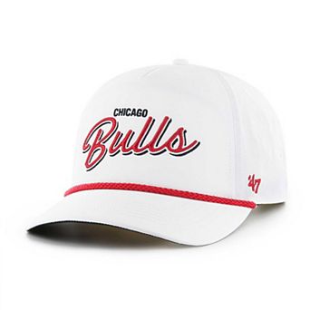 Men's '47 White Chicago Bulls Fairway Hitch brrr Adjustable Hat