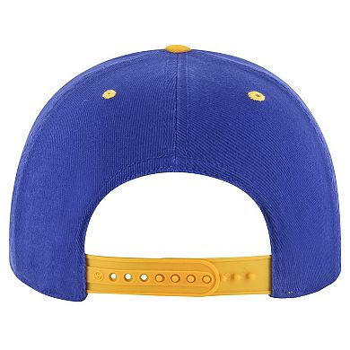 Men's '47 Royal Milwaukee Brewers  Double Headed Baseline Hitch Adjustable Hat
