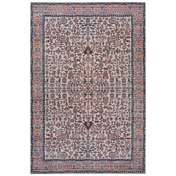 Kemer All-over Persian Machine-washable Area Rug