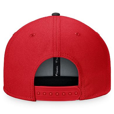 Men's Fanatics Branded Red/Black Toronto FC Downtown Snapback Hat