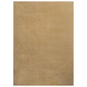 Twyla Classic Solid Low-pile Machine-washable Area Rug