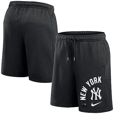 Men's Nike Black New York Yankees Arched Kicker Shorts