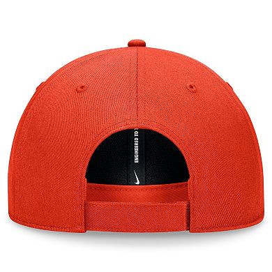 Men's Nike Orange New York Mets Evergreen Club Performance Adjustable Hat