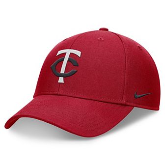 Men's Nike Red Minnesota Twins Evergreen Club Performance Adjustable Hat