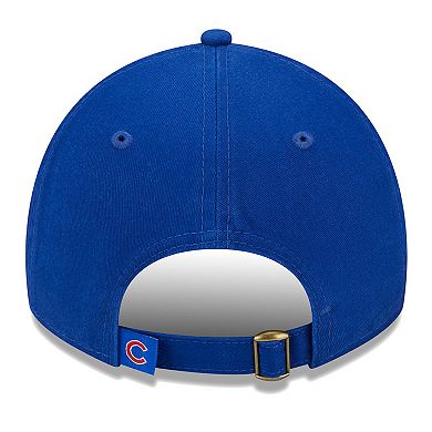 Women's New Era Royal Chicago Cubs Script 9TWENTY Adjustable Hat