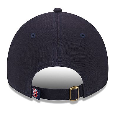 Women's New Era Navy Boston Red Sox Script 9TWENTY Adjustable Hat