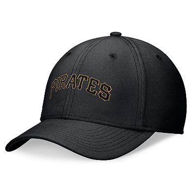 Men's Nike Black Pittsburgh Pirates Performance Flex Hat