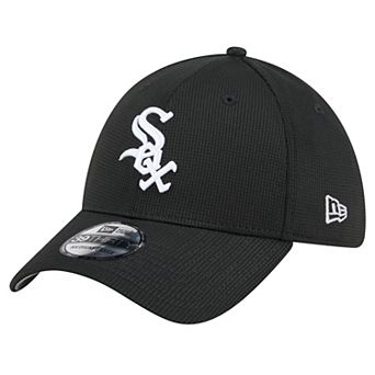 Men's New Era Black Chicago White Sox Active Pivot 39THIRTY Flex Hat