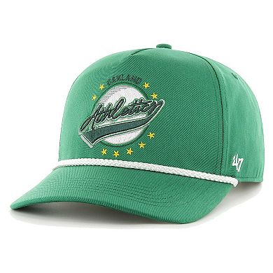 Men's '47 Green Oakland Athletics Wax Pack Collection Premier Hitch Adjustable Hat
