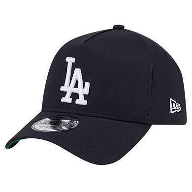 Men's New Era Navy Los Angeles Dodgers Team Color A-Frame 9FORTY Adjustable Hat