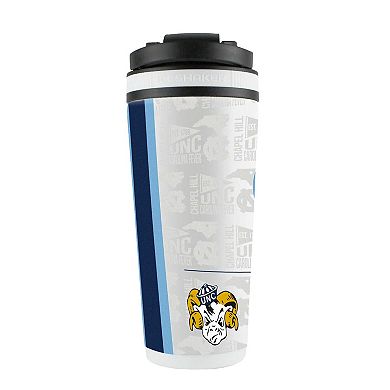 WinCraft North Carolina Tar Heels 26oz. 4D Stainless Steel Ice Shaker Bottle