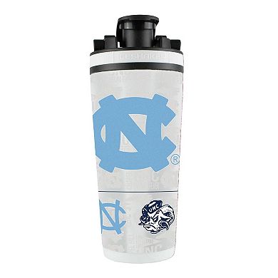 WinCraft North Carolina Tar Heels 26oz. 4D Stainless Steel Ice Shaker Bottle