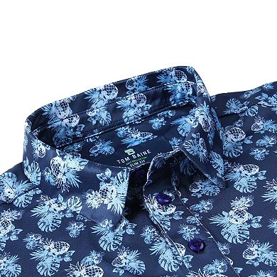 Tom Baine Men's Performance Four-way Stretch Golf Polo