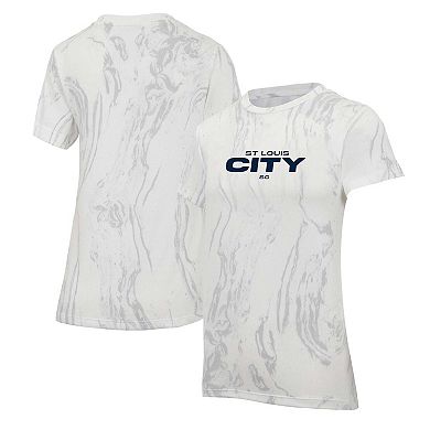 Women's Concepts Sport Cream St. Louis City SC Quartz T-Shirt