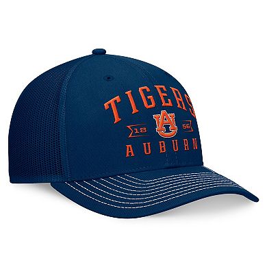 Men's Top of the World Navy Auburn Tigers Carson Trucker Adjustable Hat