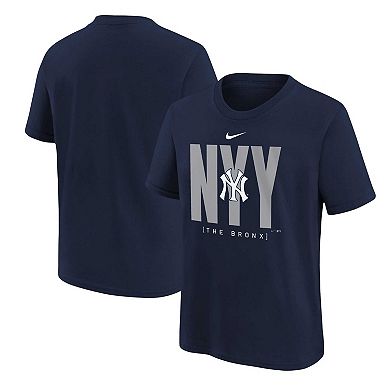 Youth Nike Navy New York Yankees Scoreboard T-Shirt