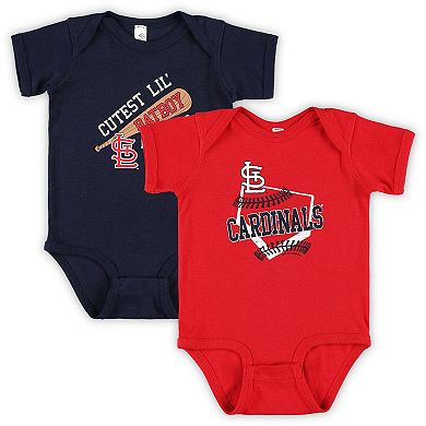 Infant Soft as a Grape St. Louis Cardinals 2-Pack Bodysuit Set