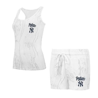 Women's Concepts Sport New York Yankees Quartz Tank Top & Shorts Set