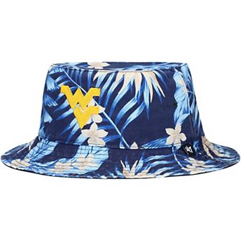 Men's '47 Navy West Virginia Mountaineers Tropicalia Bucket Hat