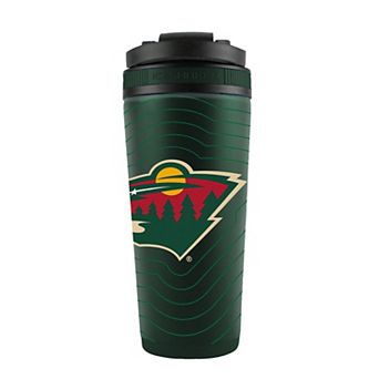 WinCraft Minnesota Wild 26oz. 4D Stainless Steel Ice Shaker Bottle