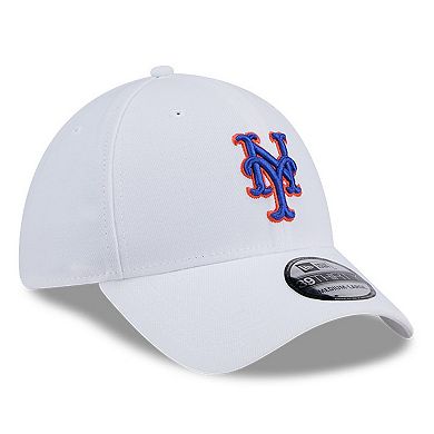 Men's New Era White New York Mets Evergreen 39THIRTY Flex Hat