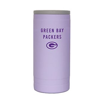 Green Bay Packers 12oz. Lavender Soft Touch Slim Coolie