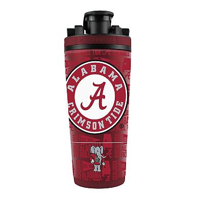 WinCraft Alabama Crimson Tide 26oz. 4D Stainless Steel Ice Shaker Bottle