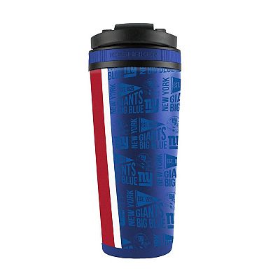 WinCraft New York Giants 26oz. 4D Stainless Steel Ice Shaker Bottle