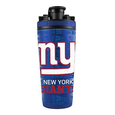 WinCraft New York Giants 26oz. 4D Stainless Steel Ice Shaker Bottle