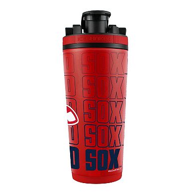 WinCraft Boston Red Sox 26oz. 4D Stainless Steel Ice Shaker Bottle