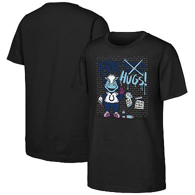 Youth  Black Indianapolis Colts  Blue Mascot Pie T-Shirt