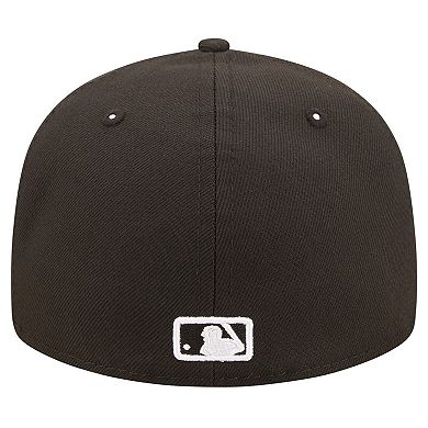 Men's New Era Black Seattle Mariners Low Profile 59FIFTY Fitted Hat