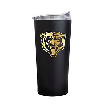 Chicago Bears Black Foil 20oz. Powder Coat Tumbler