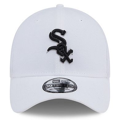 Men's New Era White Chicago White Sox Evergreen 39THIRTY Flex Hat