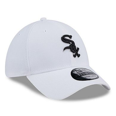 Men's New Era White Chicago White Sox Evergreen 39THIRTY Flex Hat