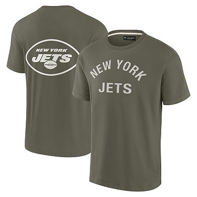 Unisex Fanatics Signature Olive New York Jets Elements Super Soft Short Sleeve T-Shirt