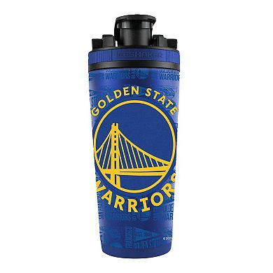 WinCraft Golden State Warriors 26oz. 4D Stainless Steel Ice Shaker Bottle