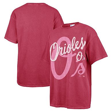 Women's '47 Pink Baltimore Orioles Dopamine Tradition T-Shirt